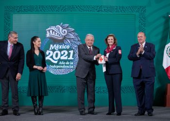 AMLO invita a la población a participar en Colecta Nacional 2021 de la Cruz Roja Mexicana