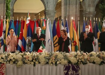 AMLO ofrece cena de bienvenida a jefes de Estado y representantes de países integrantes de la CELAC