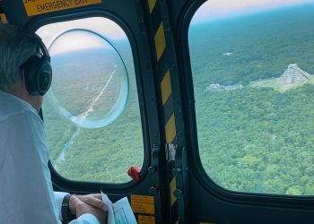 AMLO visita zona sureste para supervisar construcción de Tren Maya