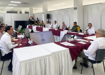 AMLO supervisa tramo 4 del Tren Maya