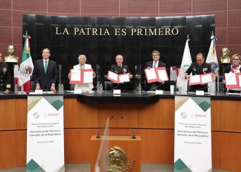 Convienen Senado y Marina amplia colaboración para profesionalizar a su personal