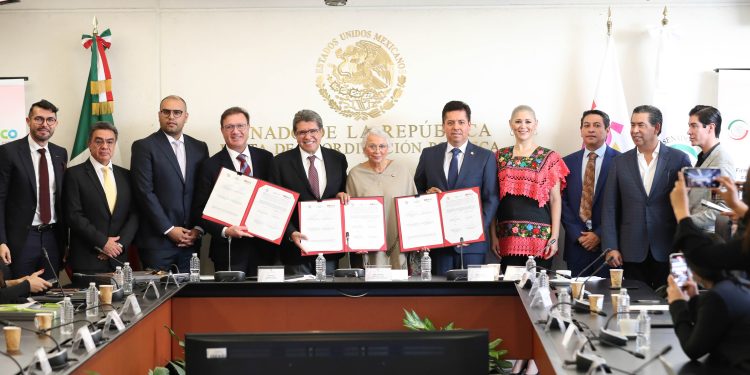 Firman convenio Senado-Visit México para impulsar turismo y reactivar la economía