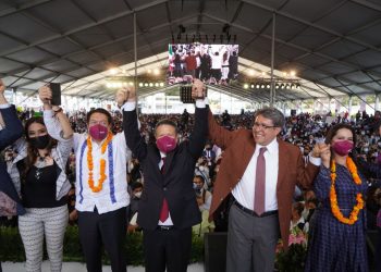 Hidalgo, en momento único para la transición política, afirma Ricardo Monreal