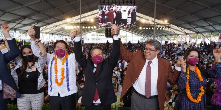 Hidalgo, en momento único para la transición política, afirma Ricardo Monreal