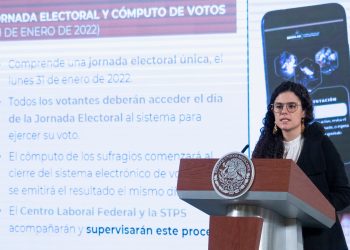 Presentan sistema de votación electrónica para elección inédita de secretario general del sindicato de Pemex
