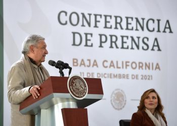 AMLO supervisa acciones para pacificar Baja California