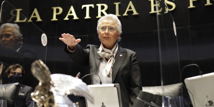 Labor legislativa, vital para cualquier Democracia, destaca Olga Sánchez Cordero