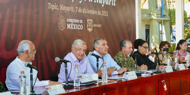 Presenta Plan de apoyo a Nayarit; programas sociales y obras de infraestructura impulsarán el desarrollo en el estado