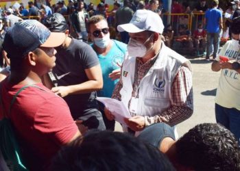 Reitera INM atención migratoria a integrantes de caravana que se encuentra en Ciudad de México