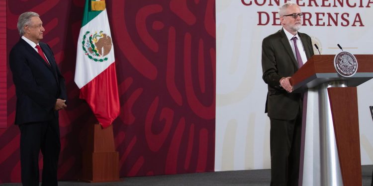 Jeremy Corbyn celebra acciones del Gobierno de la Cuarta Transformación