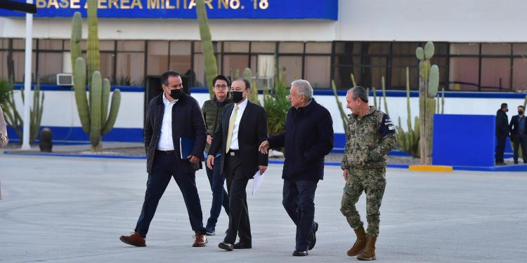 AMLO constata acciones para pacificar Sonora