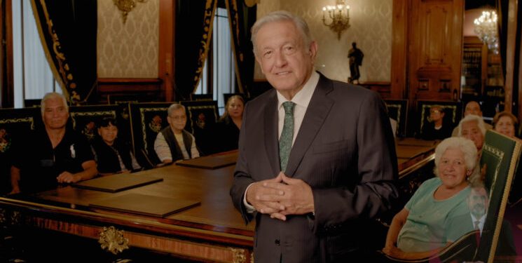 AMLO presenta primer spot del 4º Informe de Gobierno; todos los adultos mayores acceden a pensiones
