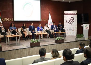Debaten jóvenes en el Senado sobre geopolítica deportiva