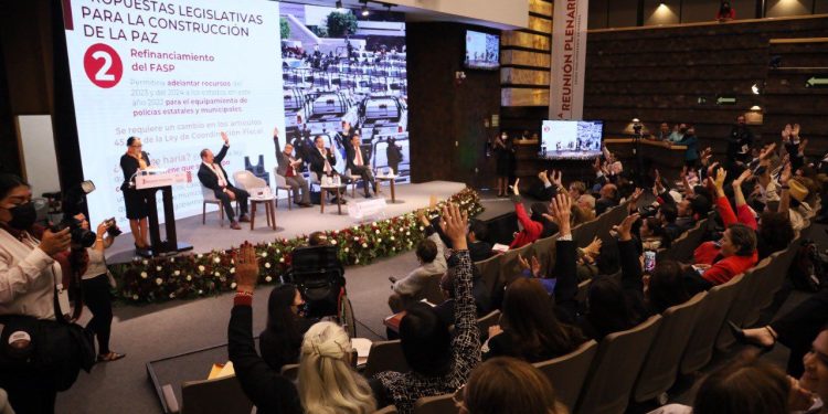 Plantea SSPC 12 cambios legislativos para avanzar en la construcción de la paz