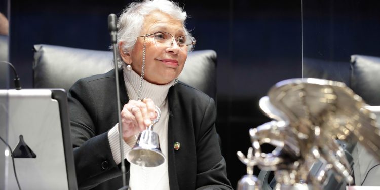 Presentará Olga Sánchez Cordero Informe de Actividades como presidenta de la Mesa Directiva