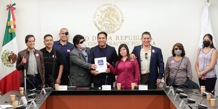 Reciben en Senado propuesta legislativa sobre derechos político-electorales de personas con discapacidad