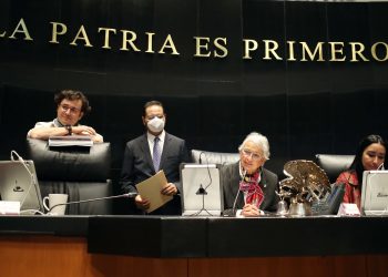 Reconocen trabajo de Olga Sánchez Cordero en el Pleno de la Comisión Permanente