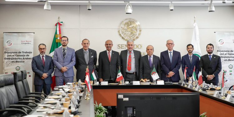 Refrenda Senado compromiso por fortalecer relaciones diplomáticas con países árabes