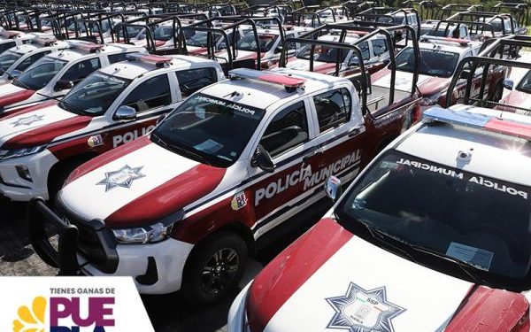 Con entrega de mil patrullas, gobierno de Puebla reafirma que fuerza del estado es mayor a la delincuencia