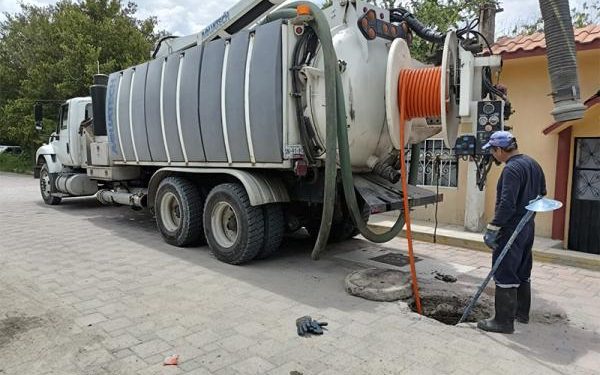 Desazolva CEASPUE sistemas de alcantarillado y drenaje en Zacapala