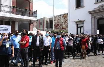 Participa Secretaría de Gobernación en Simulacro Nacional 2022