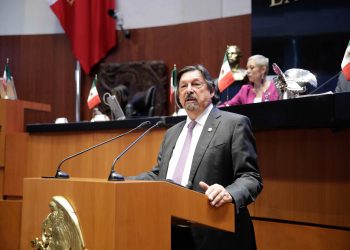 Pide Napoleón Gómez Urrutia a colegisladora aprobar proyecto para declarar “Día Nacional de la Democracia Sindical”