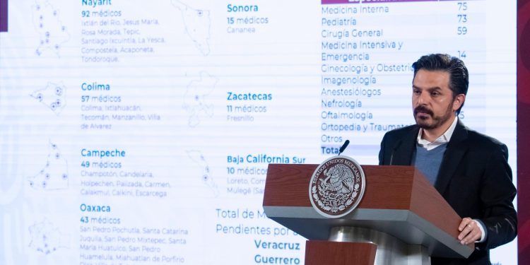 Plan de Salud para el Bienestar revierte déficit de médicos especialistas en Nayarit, Colima y Tlaxcala