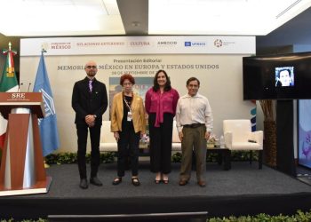 Presentan Memoria de México en Europa y Estados Unidos de Miguel Gleason, rumbo a Mondiacult 2022