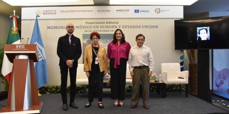 Presentan Memoria de México en Europa y Estados Unidos de Miguel Gleason, rumbo a Mondiacult 2022