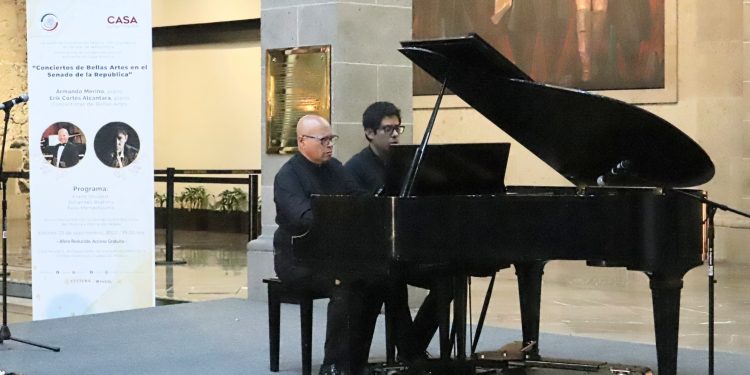 Presentan en el Senado concierto de piano en homenaje a Franz Schubert y Johannes Brahms