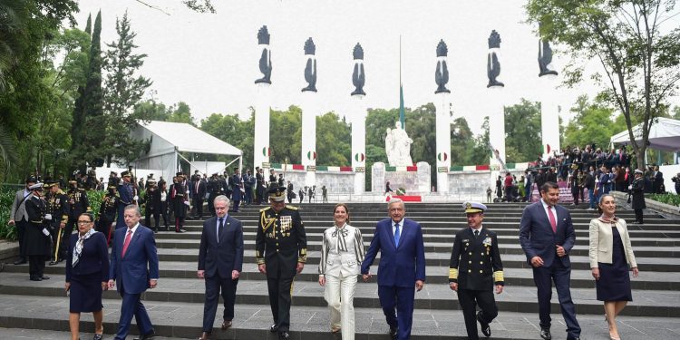 Presidente conmemora 175 Aniversario de la Gesta Heroica de los Niños Héroes de Chapultepec￼