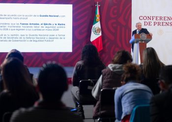 Presidente propone consulta ciudadana sobre Guardia Nacional y permanencia de Fuerzas Armadas en tareas de seguridad pública