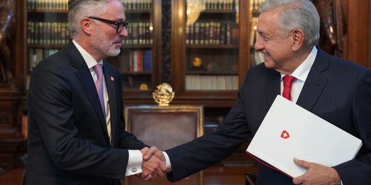 Presidente recibe en Palacio Nacional cartas credenciales de seis embajadores