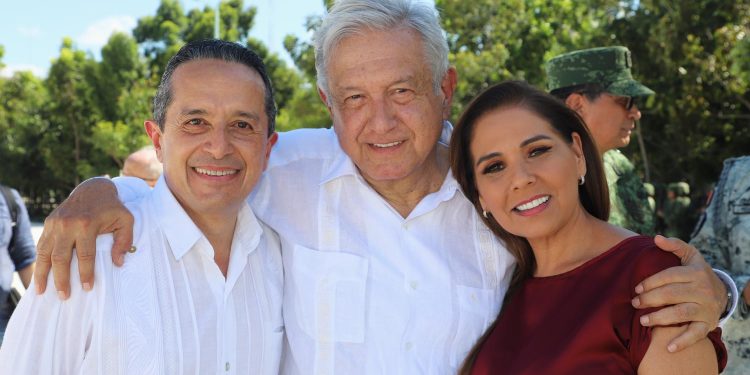 Presidente supervisa obras del Tren Maya en Quintana Roo