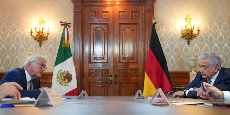 Presidentes de México y Alemania dialogan para fortalecer relación bilateral