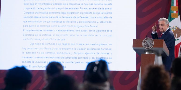 Reforma de Guardia Nacional conviene al pueblo de México