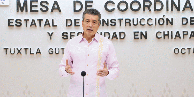 Pide Rutilio Escandón atender medidas preventivas y alejarse de zonas de riesgo por lluvias