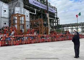 Presidente celebra asamblea con trabajadores de refinería de Tula, Hidalgo