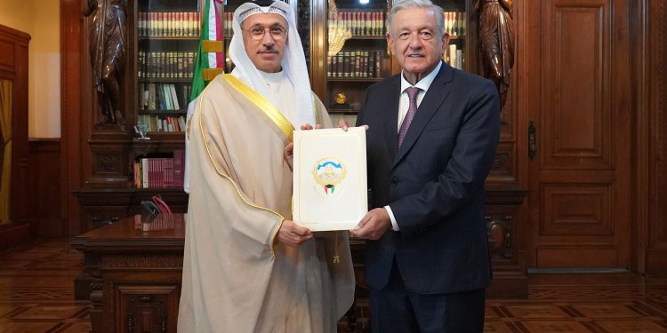 Presidente recibe en Palacio Nacional cartas credenciales de embajadores de Kuwait, España y del Estado de la Santa Sede