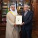 Presidente recibe en Palacio Nacional cartas credenciales de embajadores de Kuwait, España y del Estado de la Santa Sede