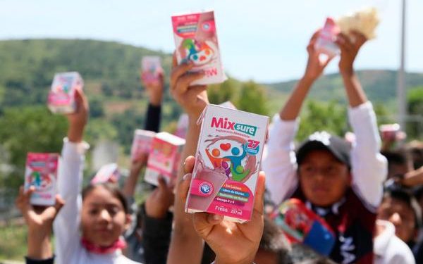 Suman esfuerzos Bienestar y Banco de Alimentos en favor de la niñez vulnerable de la capital￼