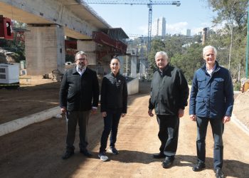 Avanza construcción del Tren Toluca-Ciudad de México