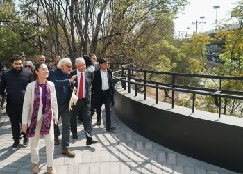AMLO inaugura elemento del proyecto Chapultepec