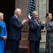 AMLO recibe en Palacio Nacional a Joseph Biden, presidente de Estados Unidos