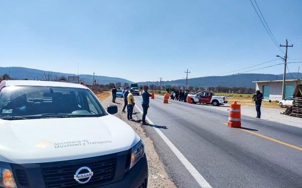 Combate SMT transporte ilegal en Ciudad Serdán y el Seco