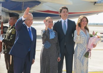 Presidente da la bienvenida al primer ministro de Canadá, Justin Trudeau