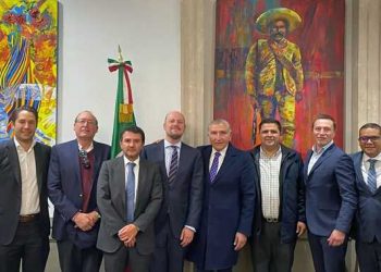 Recibe secretario de Gobernación a autoridades y empresarios del estado de Durango