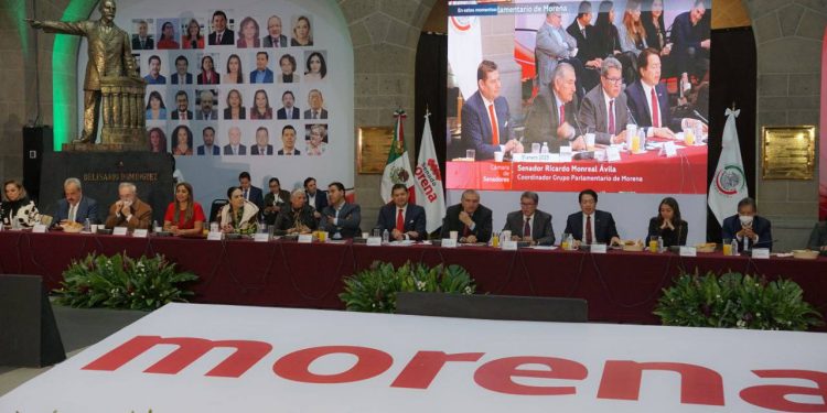 Abren trabajos de la X Reunión Plenaria del Grupo Parlamentario de Morena en el Senado￼